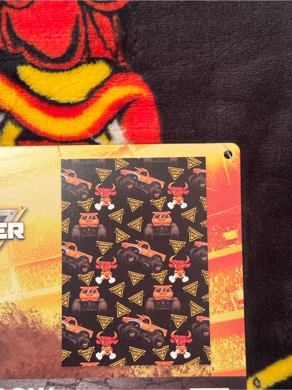 Monster Jam El Toro Loco Plush Throw Blanket 50